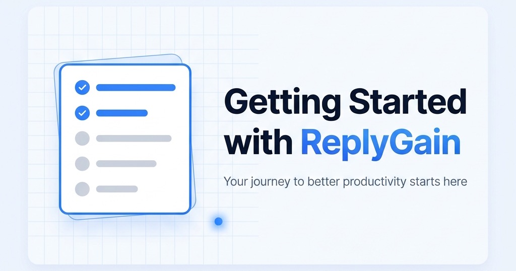 Getting Started with ReplyGain